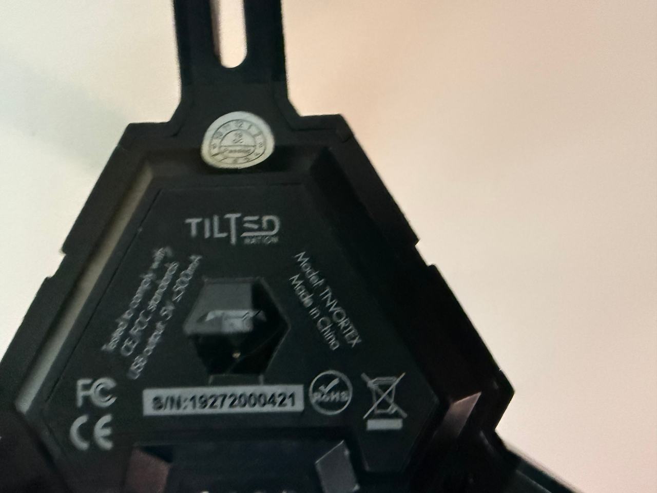 Tilted Nation TNVORTEX RGB Mouse Bungee & USB Hub