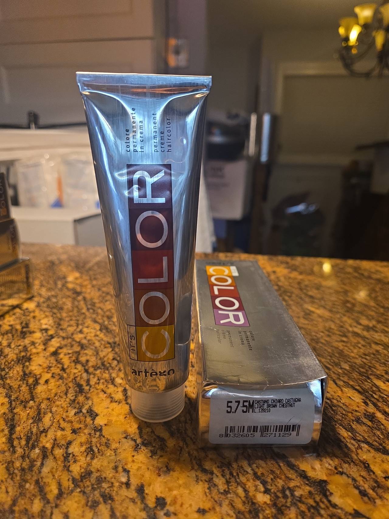 Artego It's Color Permanent Hair Color 5.75M Light Brown Chestnut