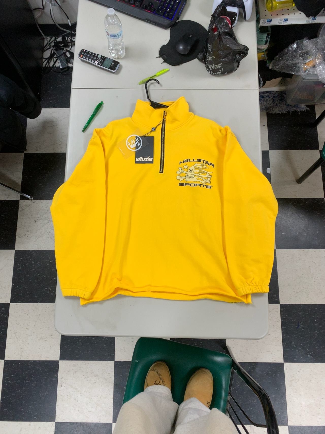 HELLSTAR Quarter-Zip Fleece Sweatshirt