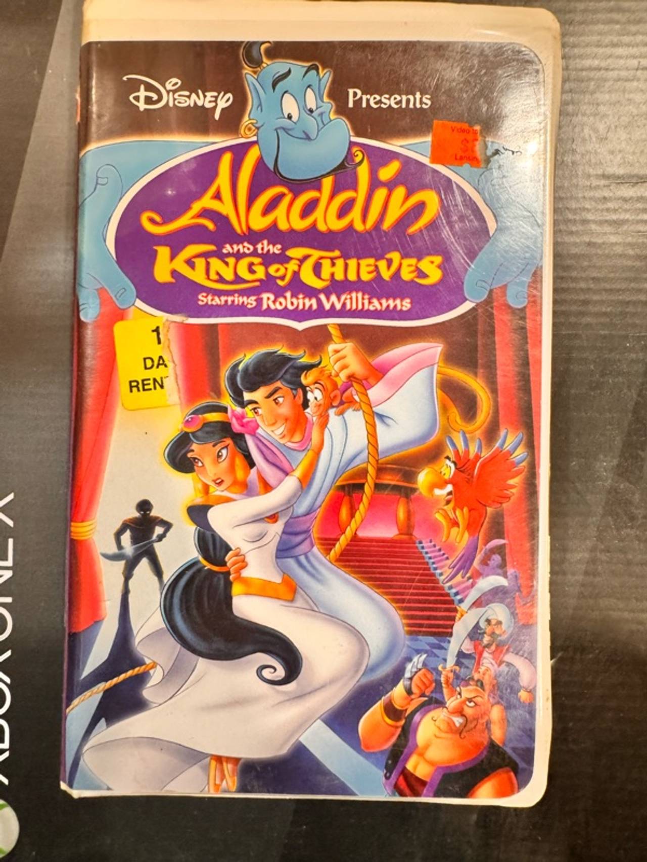 Disney Aladdin and the King of Thieves VHS Tape
