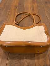 Kate Spade Vintage Straw Structured Handbag - Image 4