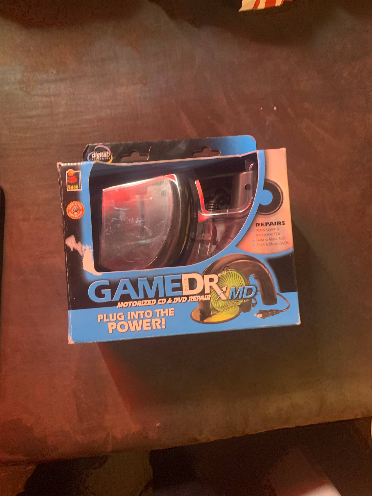 GameDr Motorized CD & DVD Repair System