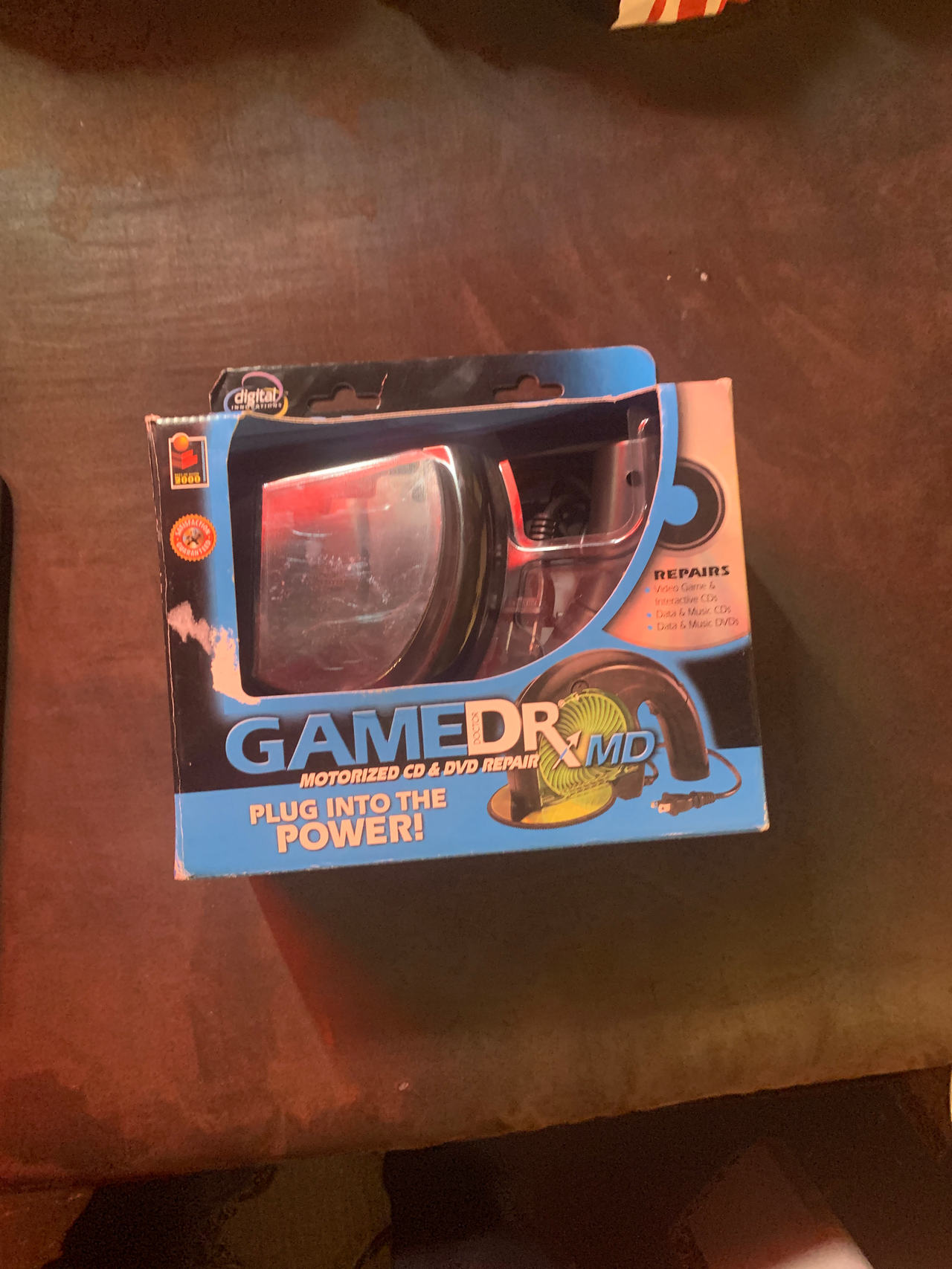 GameDr Motorized CD & DVD Repair System