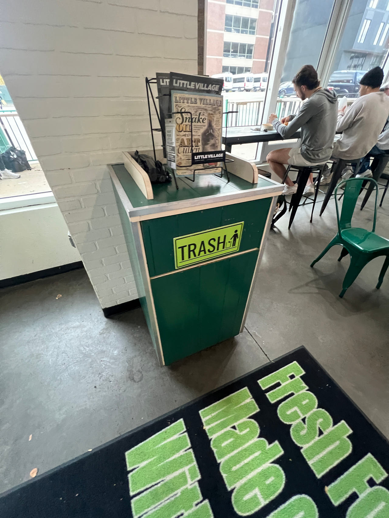 Commercial Trash Receptacle