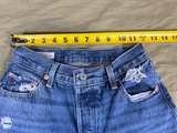 Levi’s Premium 501 ’90s Women’s Jeans W23 L32 Distressed Sketch Artist - Image 8