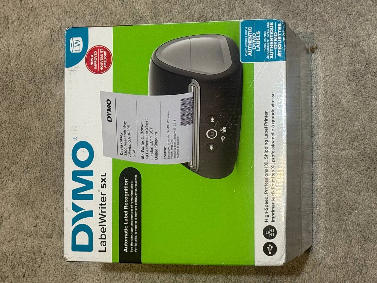 DYMO LabelWriter 5XL Thermal Label Printer