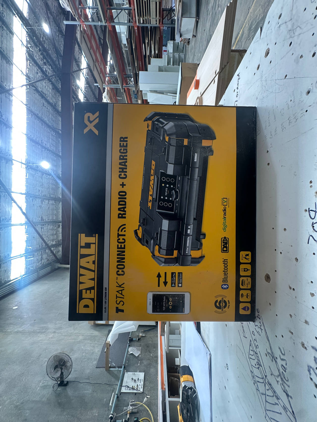DeWalt TSTAK Connect Radio + Charger