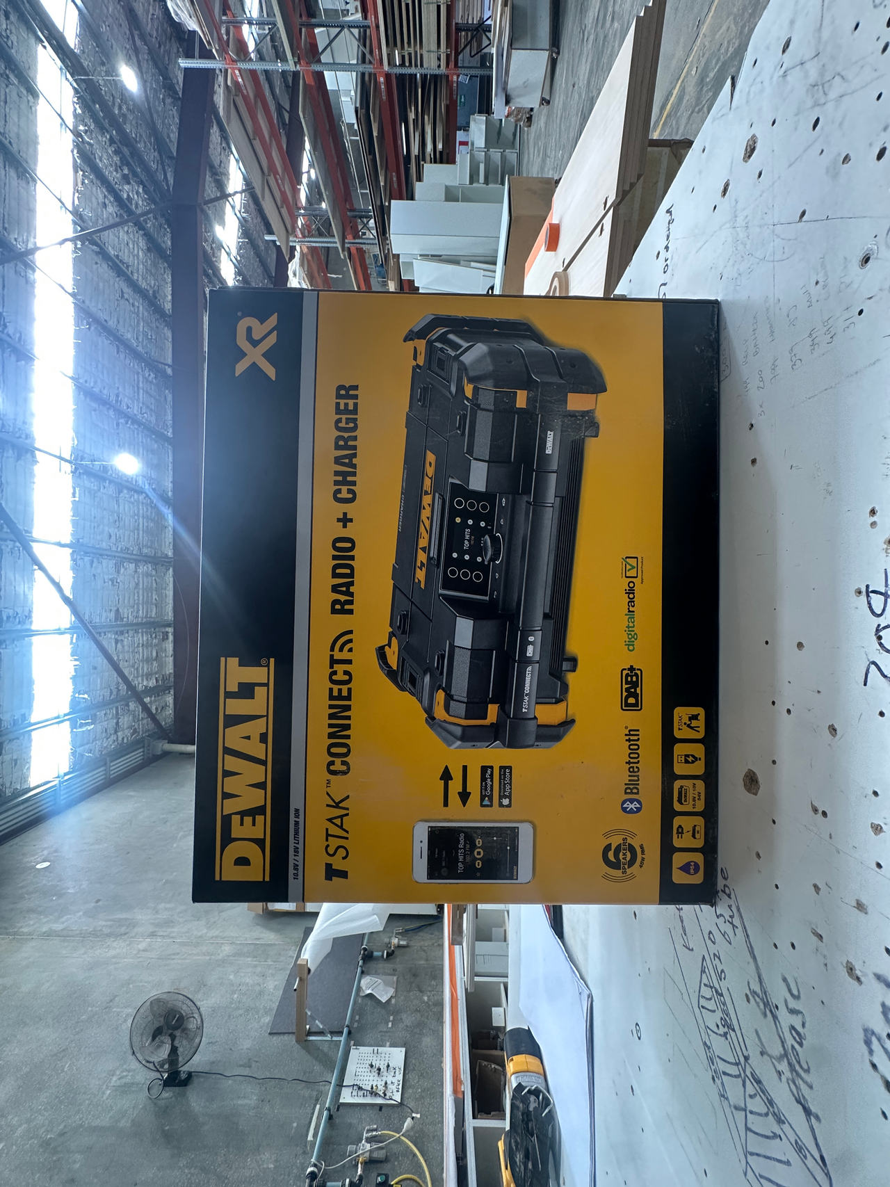DeWalt TSTAK Connect Radio + Charger