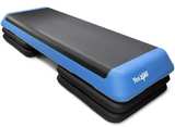 Yes4All Aerobic Step Platform Blue/Black w/ Adjustable Risers NEW - Image 1