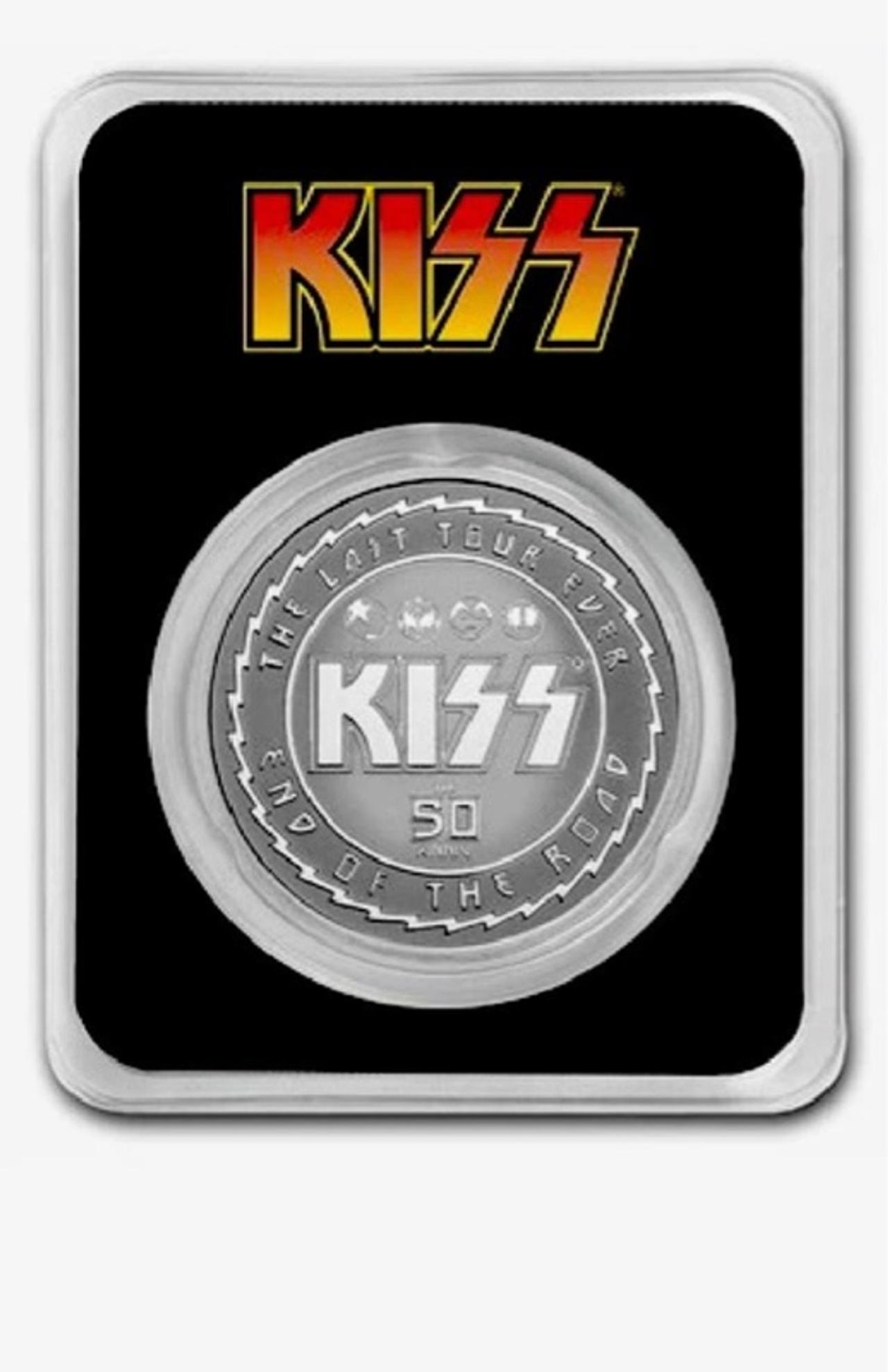 KISS 50th Anniversary 1 oz Silver Coin (Niue)