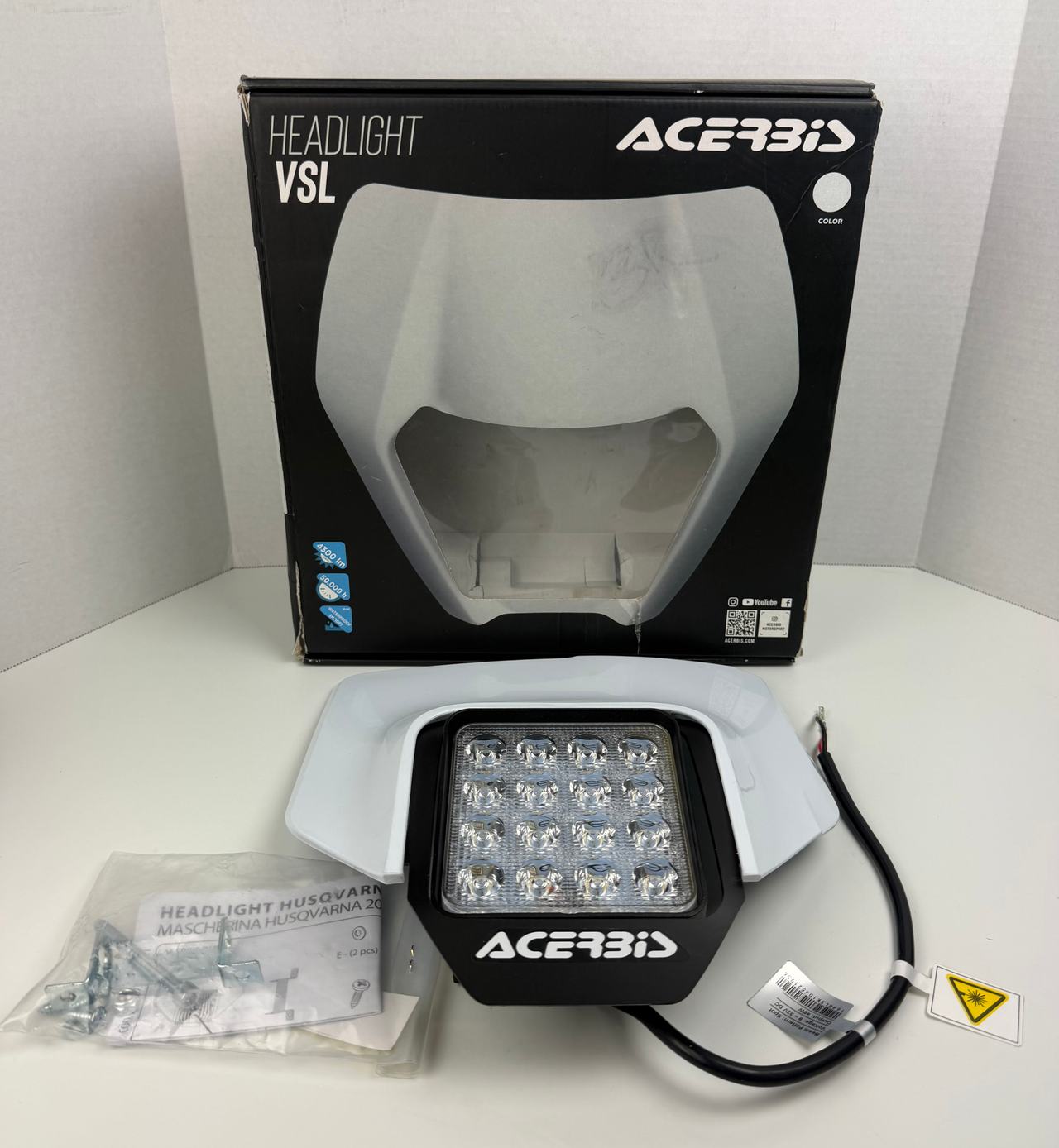 Acerbis VSL LED Headlight for Husqvarna 2017-2023