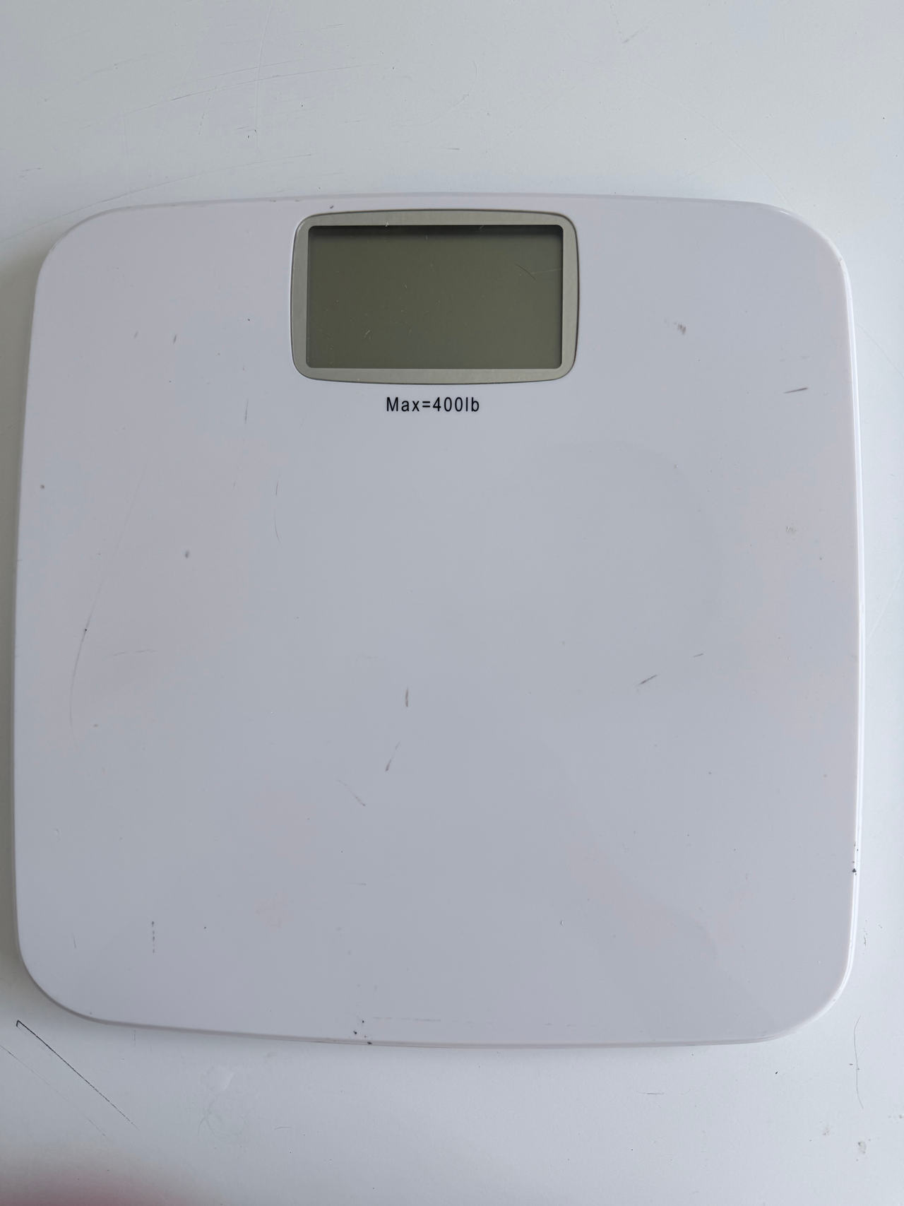 Digital Bathroom Scale 400lb Capacity