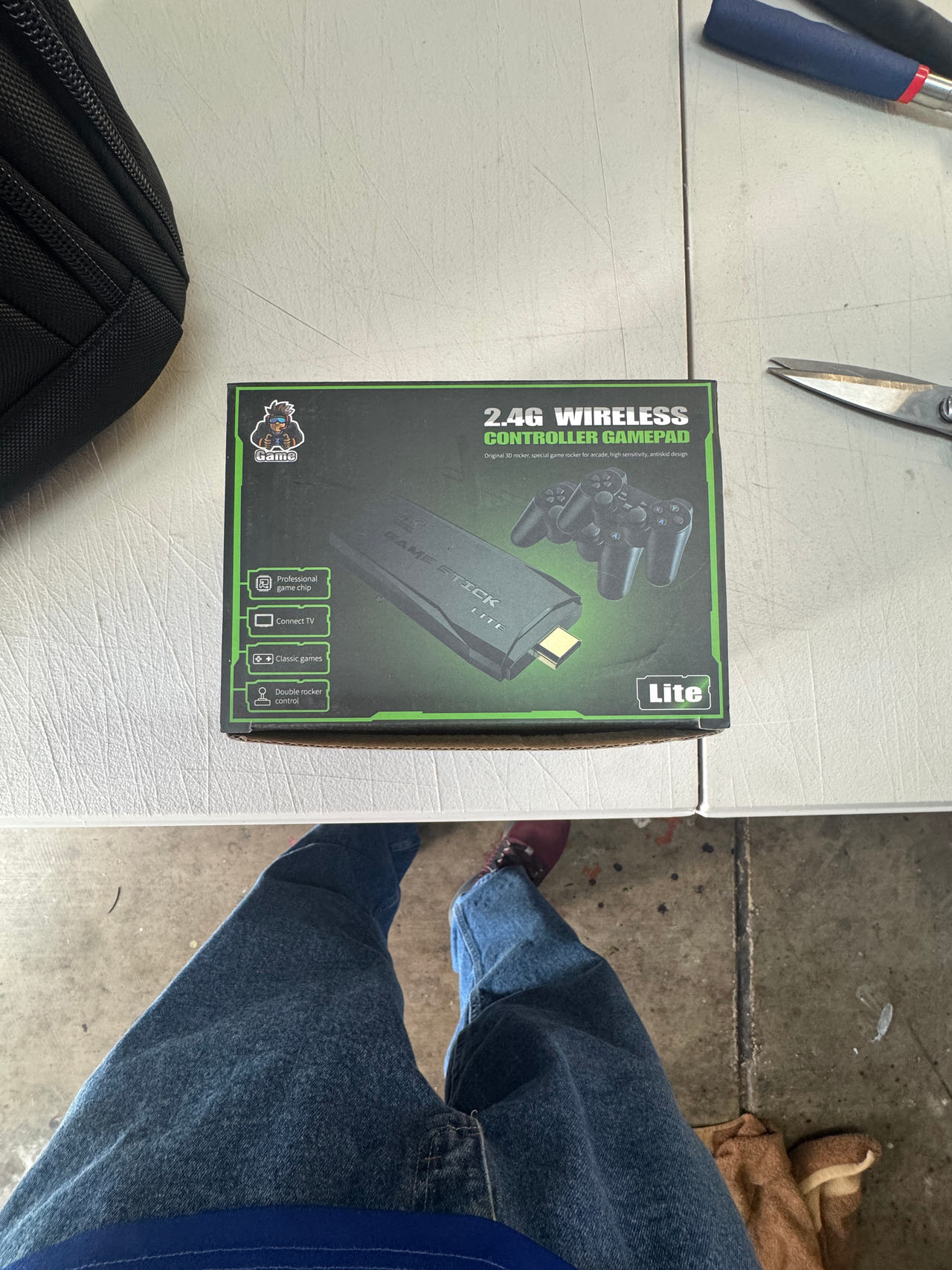 New 2.4G Wireless Controller Gamepad Game Stick Lite