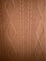 Women's Long Open Front Cable Knit Cardigan - Image 3