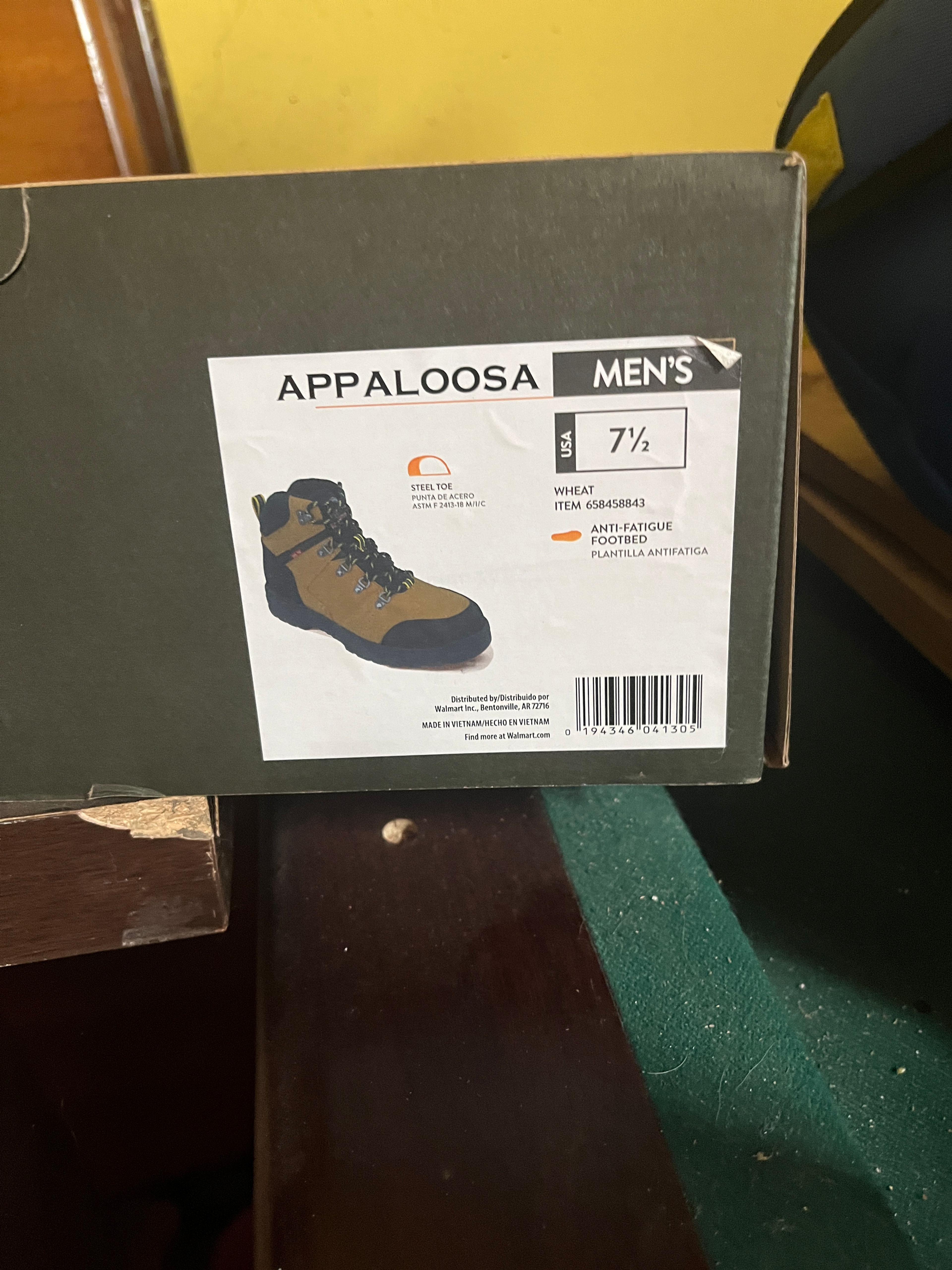 Appaloosa Men's Steel Toe Work Boot
