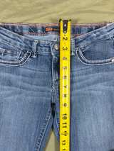 Levi’s 715 Girls Bootcut Jeans Size 12 Reg W28 L26 Thick Stitch Flap Pocket - Image 6