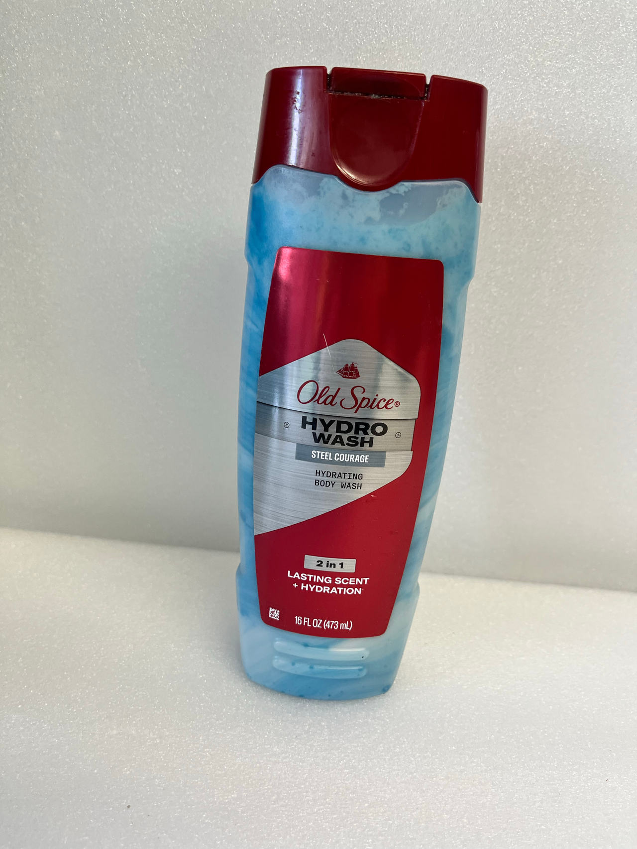 Old Spice Hydro Wash Steel Courage Hydrating Body Wash 16 oz