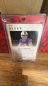 Josh Allen Leaf Legend Trading Card - Image 2