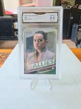 2019 Topps Star Wars Rey #A10 Allies GMA 8.5 - Image 2