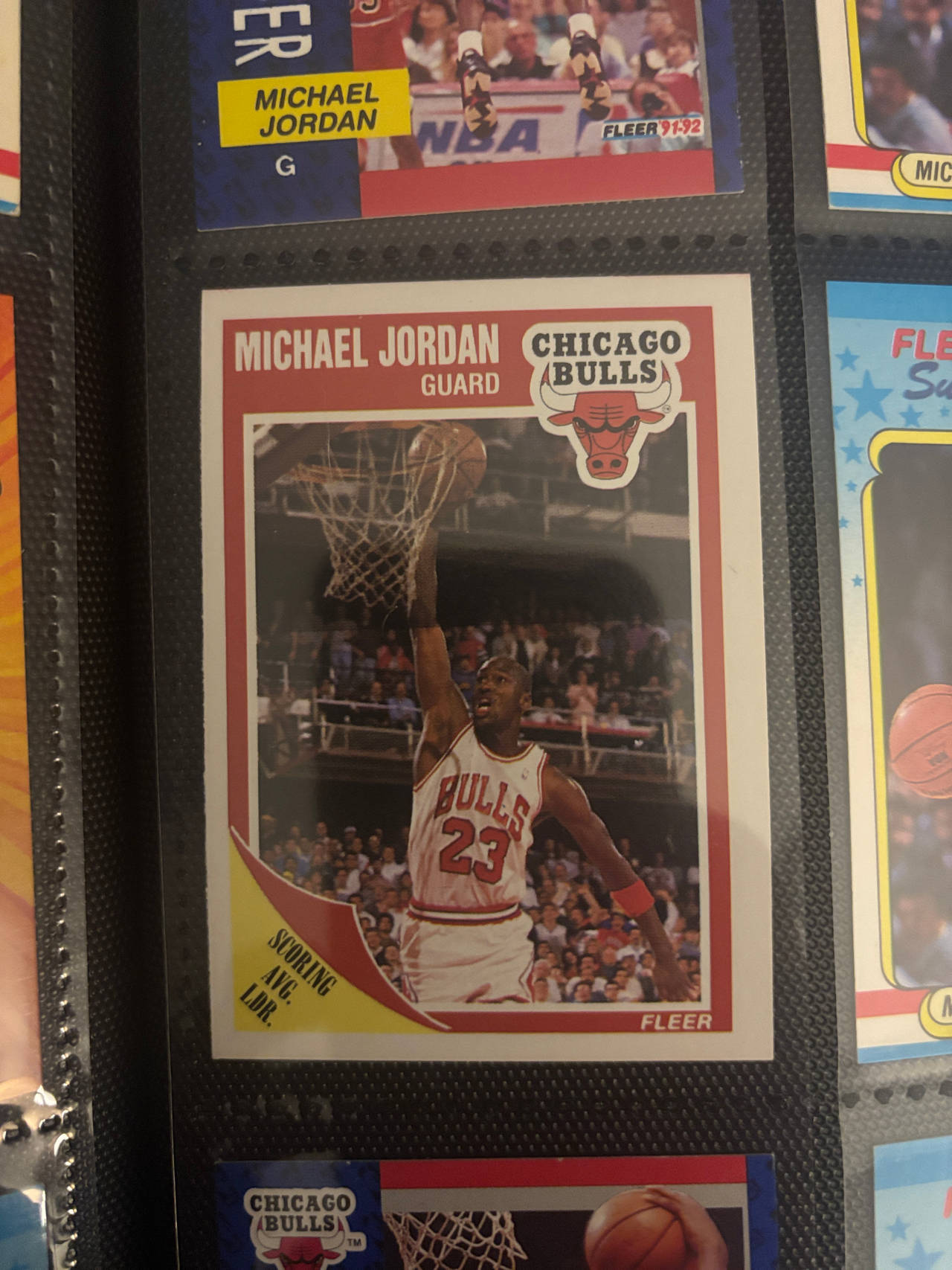 1987-88 Fleer Michael Jordan #59 Basketball Card
