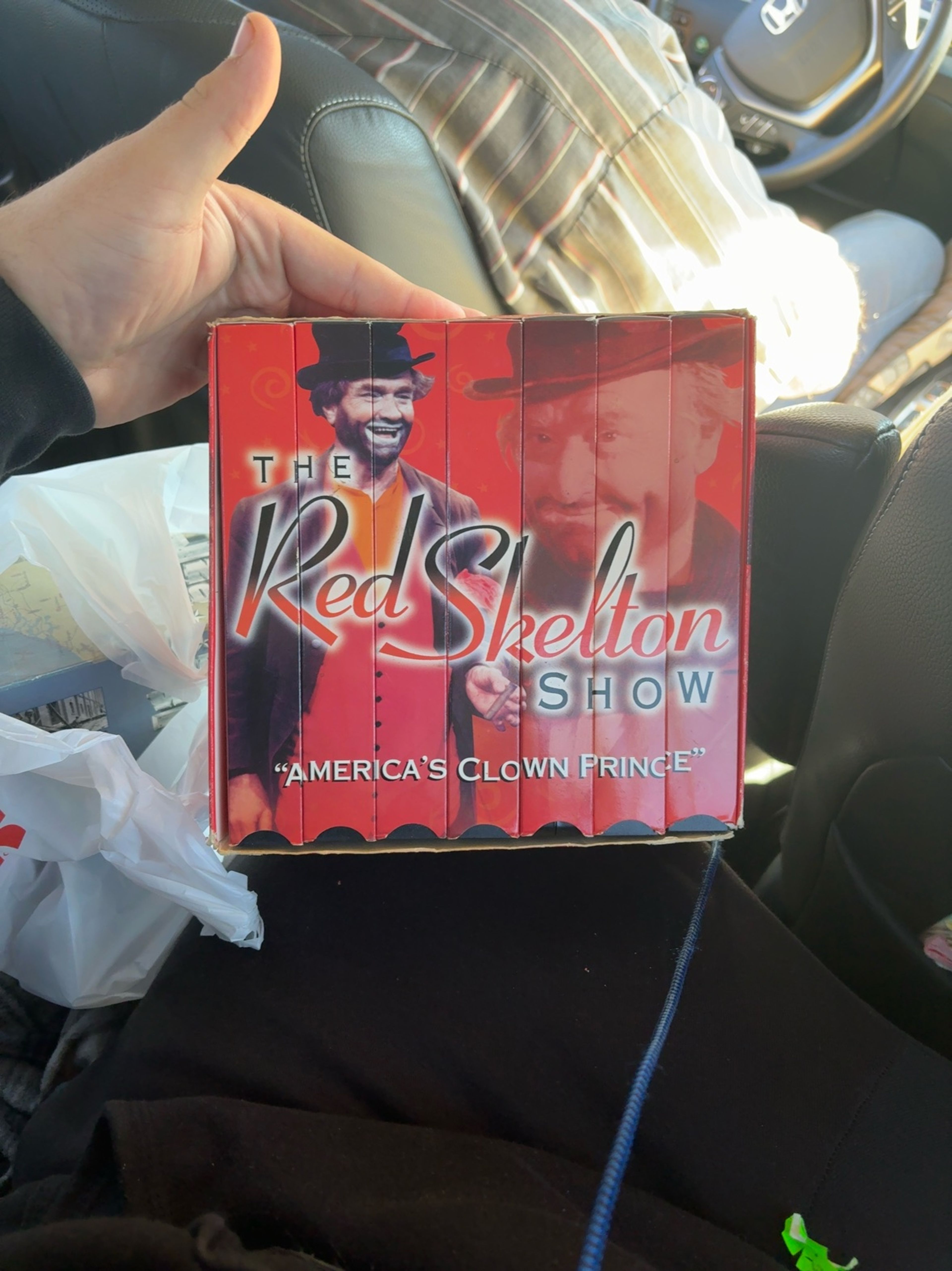 The Red Skelton Show 7‑Tape VHS Box Set