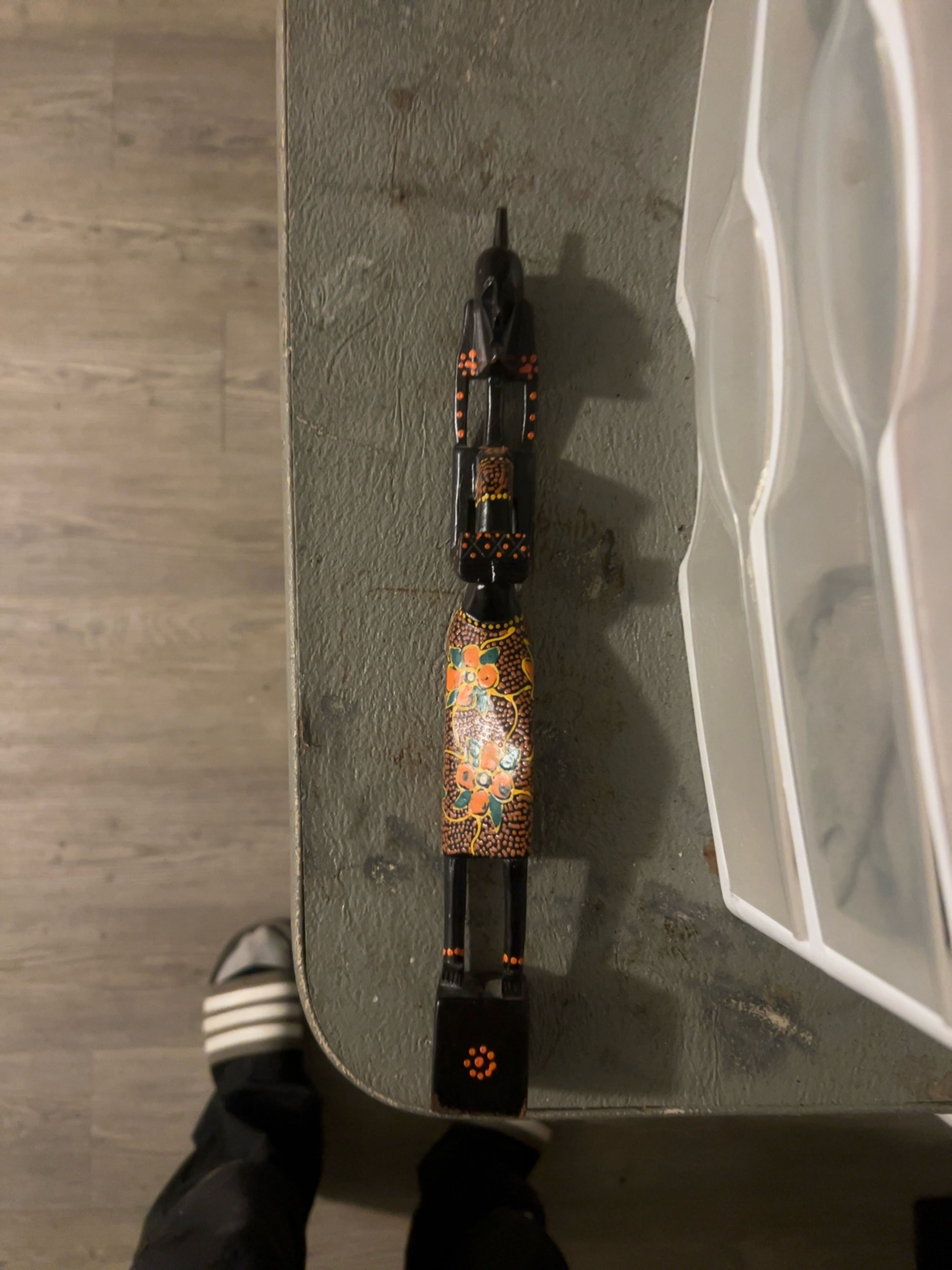 African Hand Carved Wooden Maasai Figurine