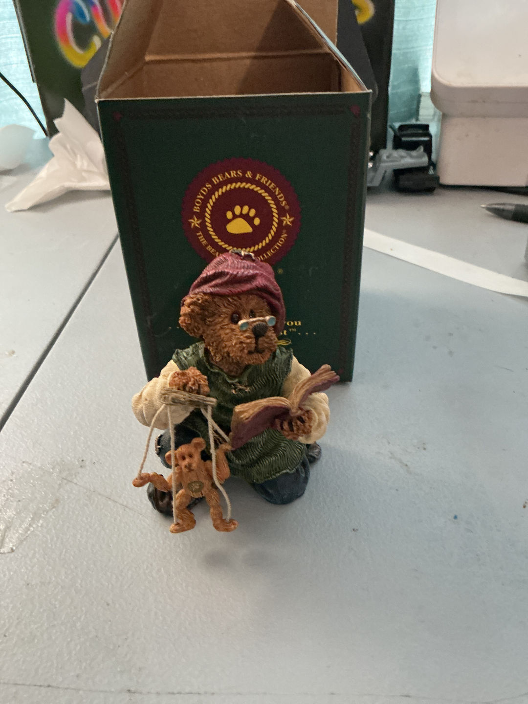 Boyds Bears Geppetto... The Puppeteer Figurine
