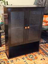 Teamson Home Chesterfield Wooden Wall-Mounted Floor Cabinet Espresso - Image 3