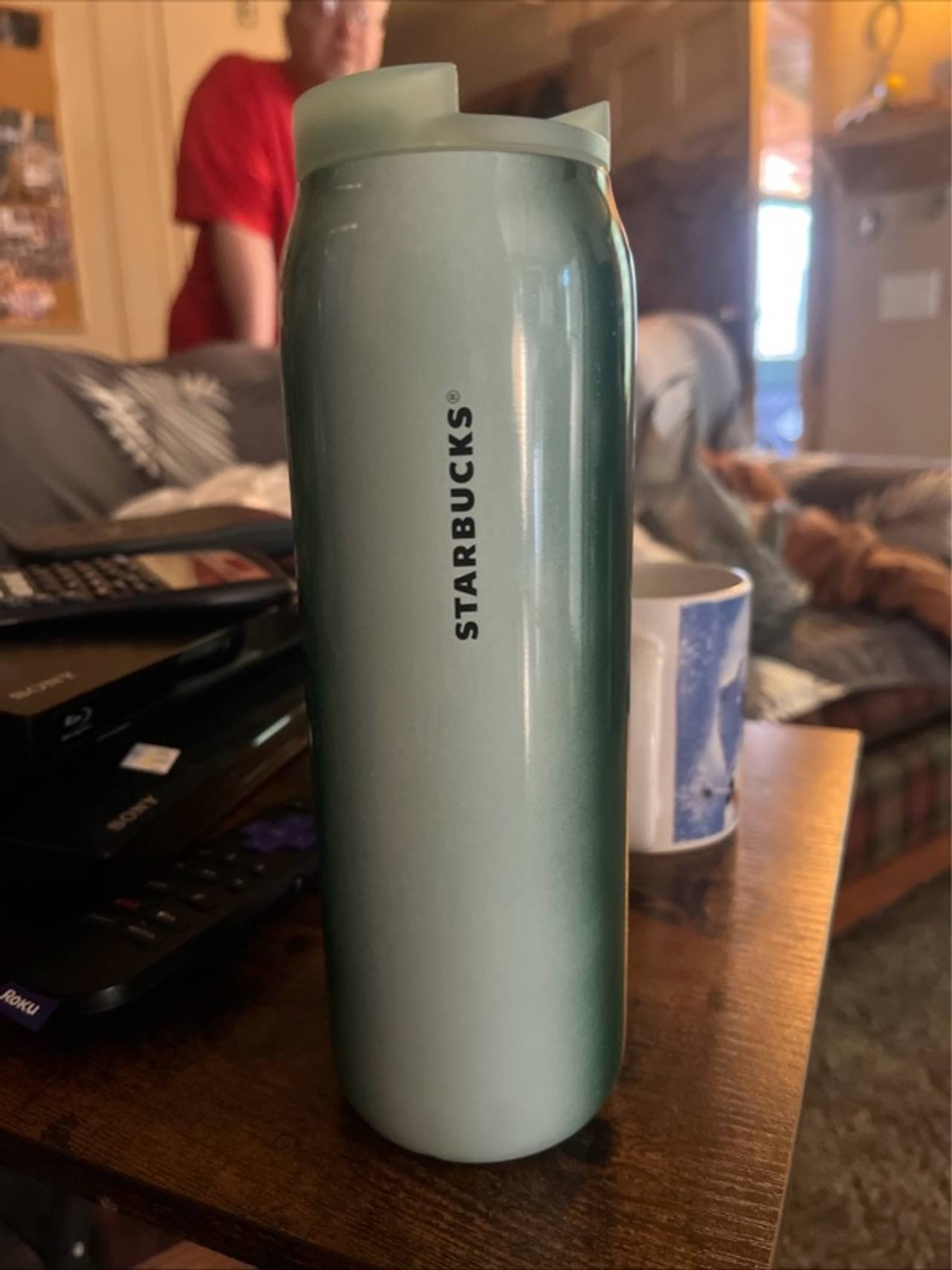 Starbucks 20 oz Mint Green Ombre Gradient Tumbler