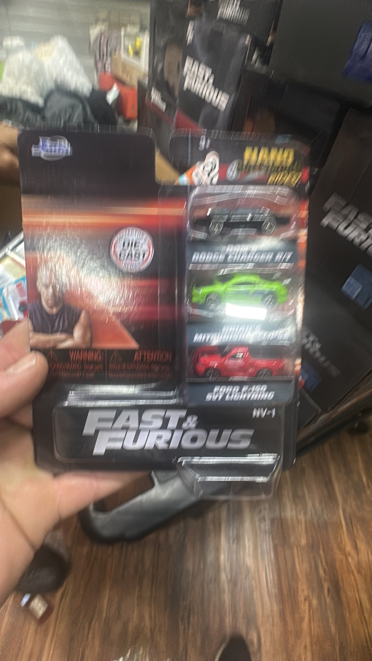 Jada Toys Fast & Furious Nano Hollywood Rides 3-Pack