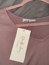 Charolette Avery Ruffle Hem Short Sleeve Shirt - Image 2