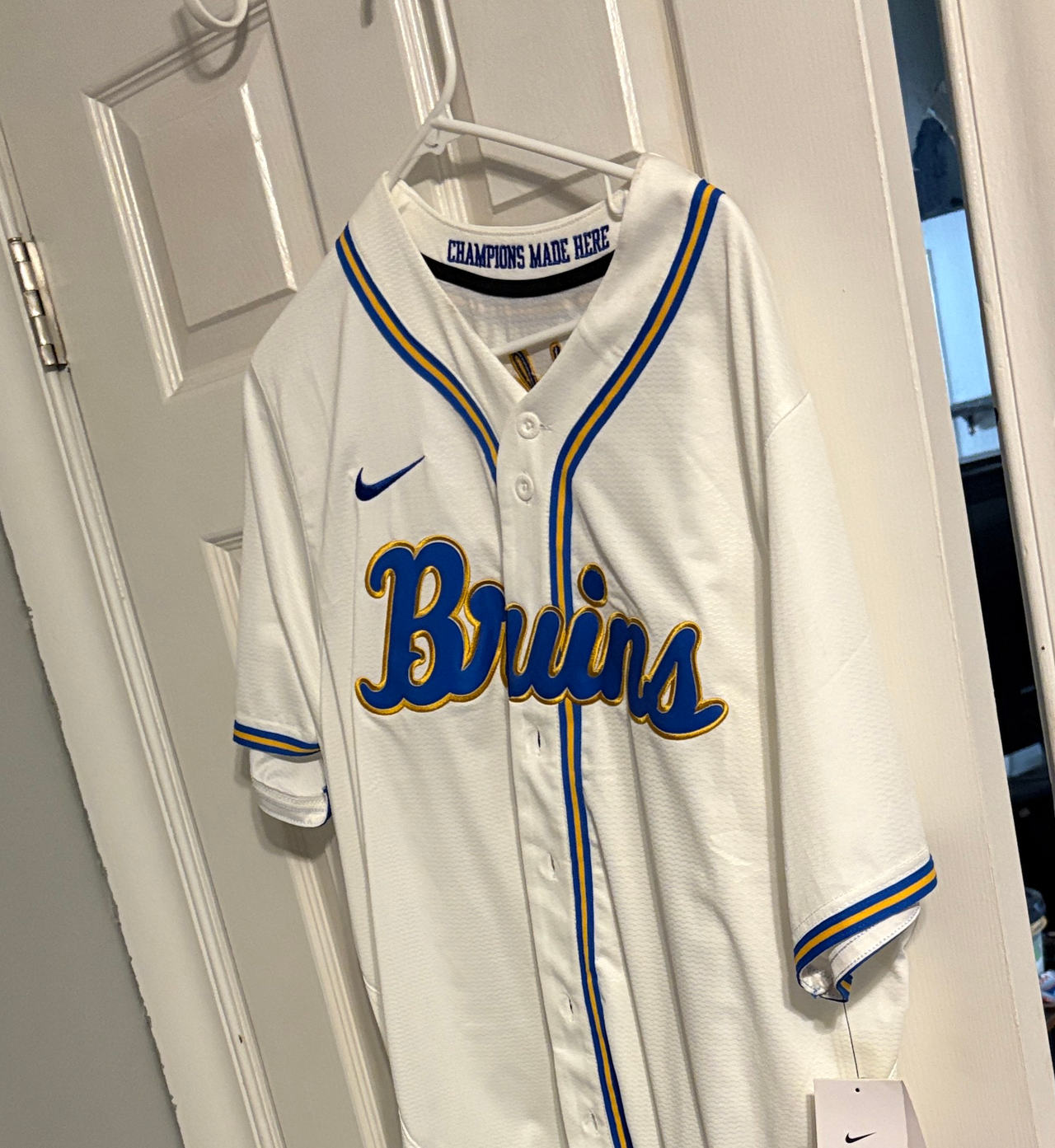 Nike UCLA Bruins Baseball Jersey New with Tags