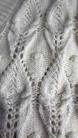 Ryegrass Short Sleeve Pointelle Cardigan large - Image 4