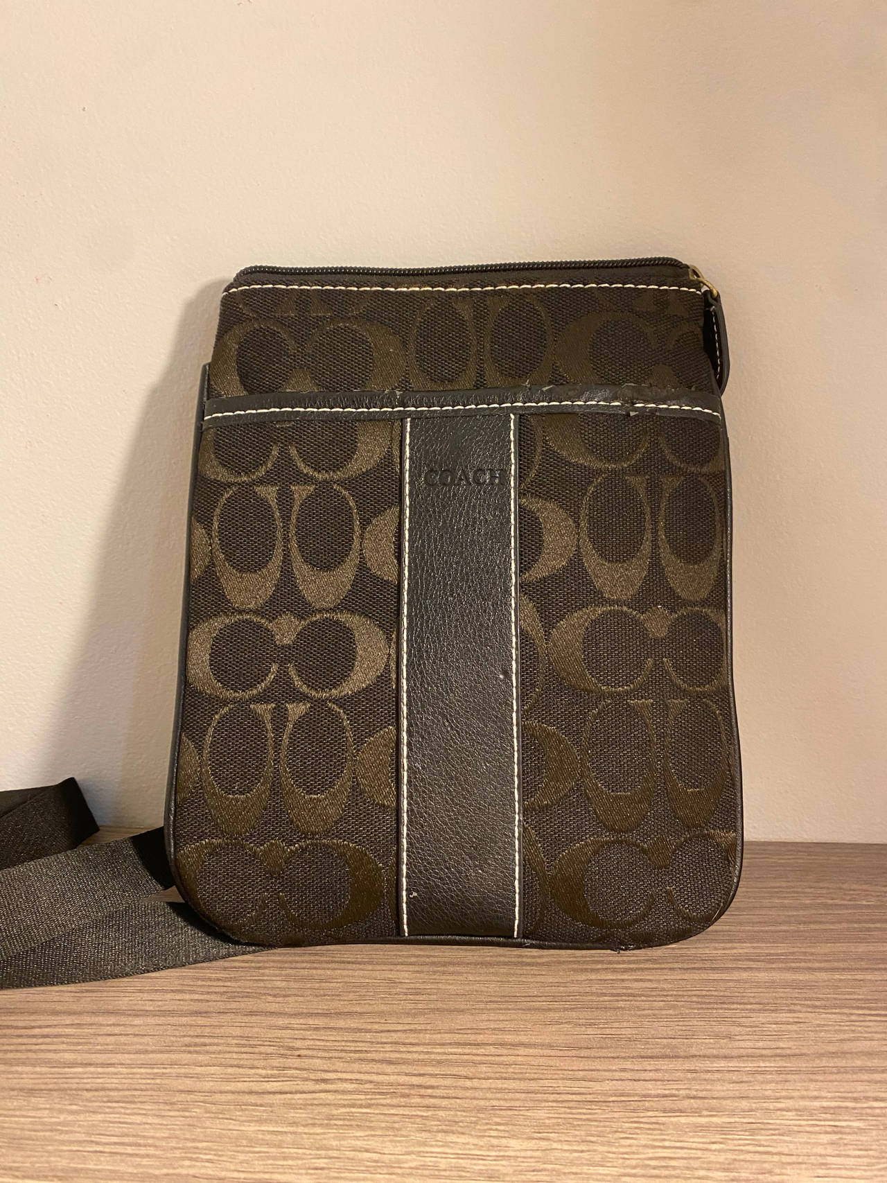 Coach Signature Canvas Crossbody Bag