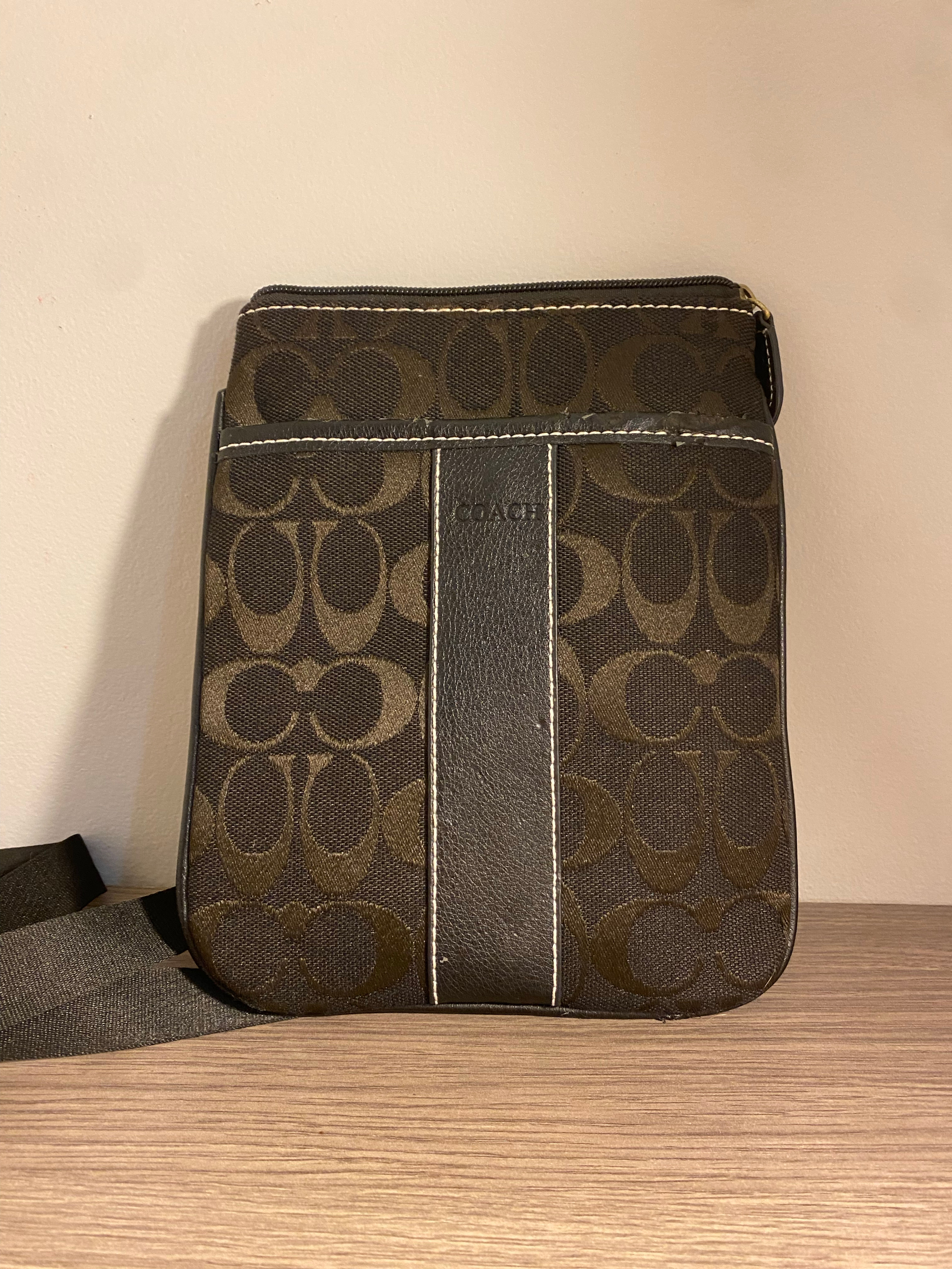 Coach Signature Canvas Crossbody Bag