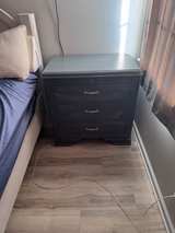 2 Blue-Gray 3-Drawer Nightstands - Image 4