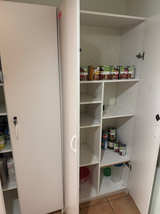 White Pantry Cabinet - Image 1