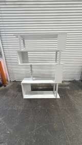 Modern 4-Tier S-Shaped Geometric Bookshelf - Image 2