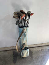 Vintage Golf Club Set with Bag and balls  - Image 1