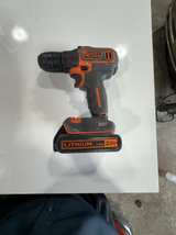 Black+Decker BDCDD120C 20V MAX Cordless Drill Driver with Lithium Battery 20V - Image 1