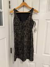 Michael Kors True Black Slinky Midi Dress - Image 3