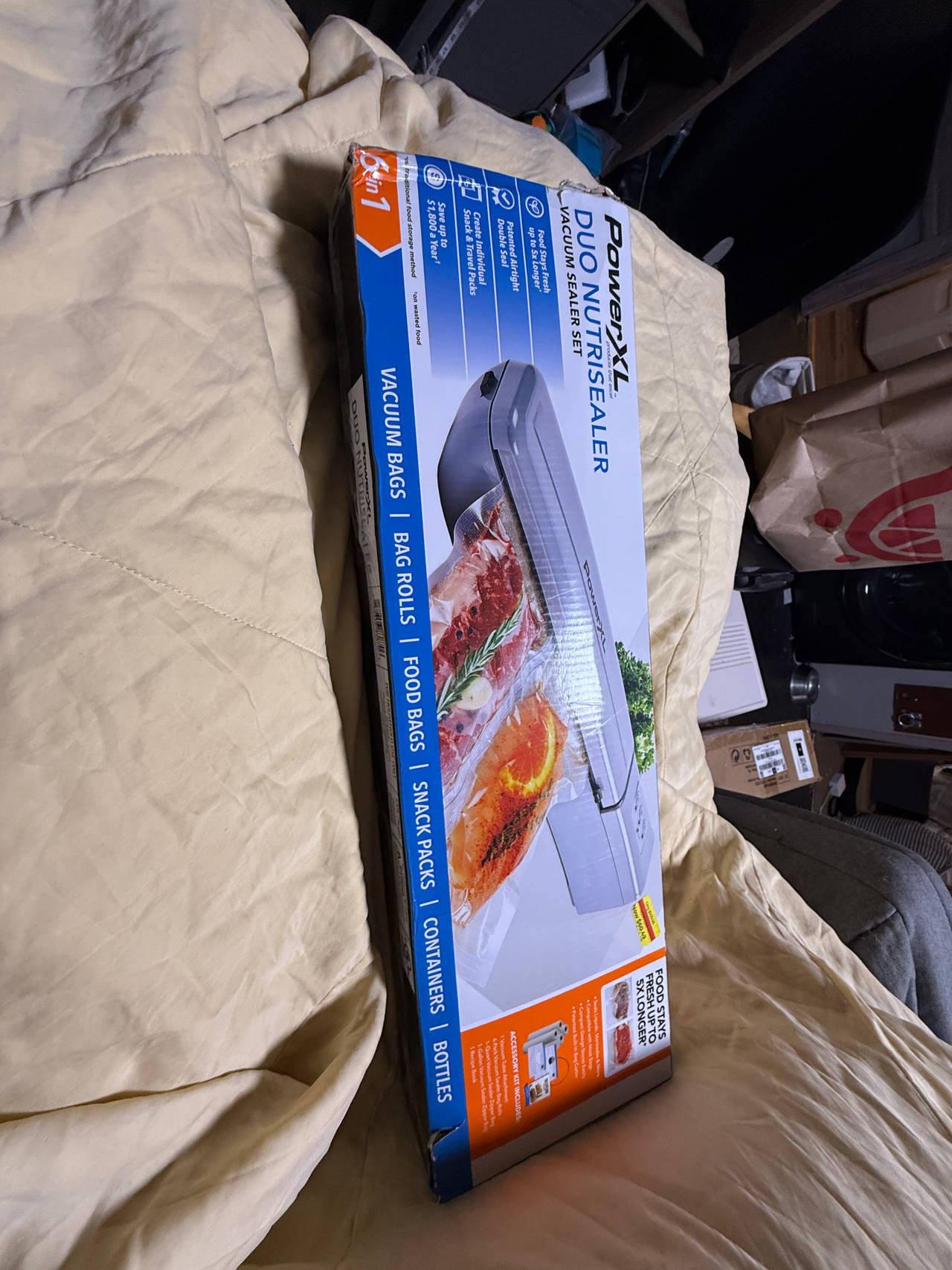 PowerXL Duo NutriSealer Vacuum Sealer Set