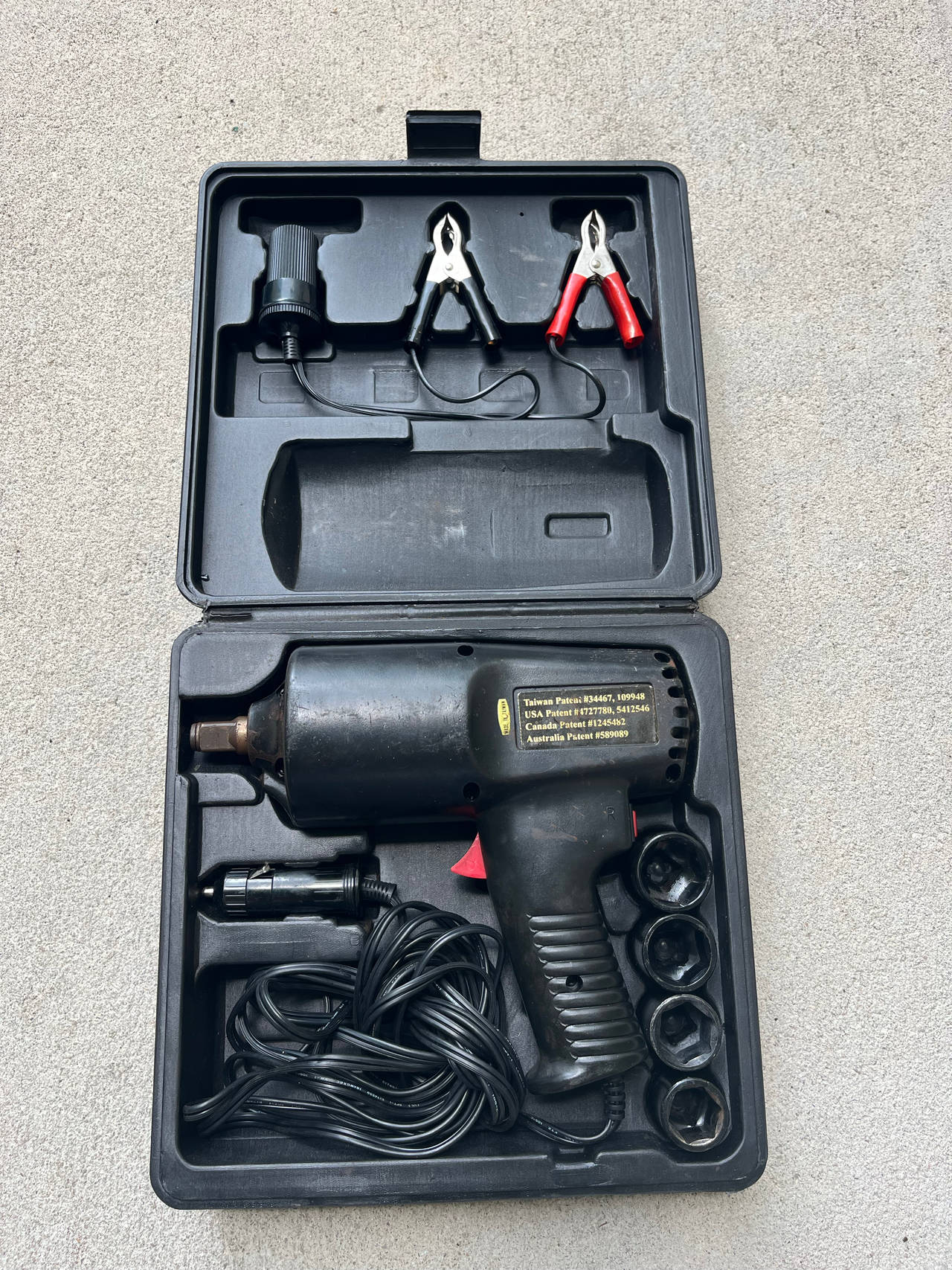 Impact Wrench Electric Kit for Car Truck Van Power Outlet