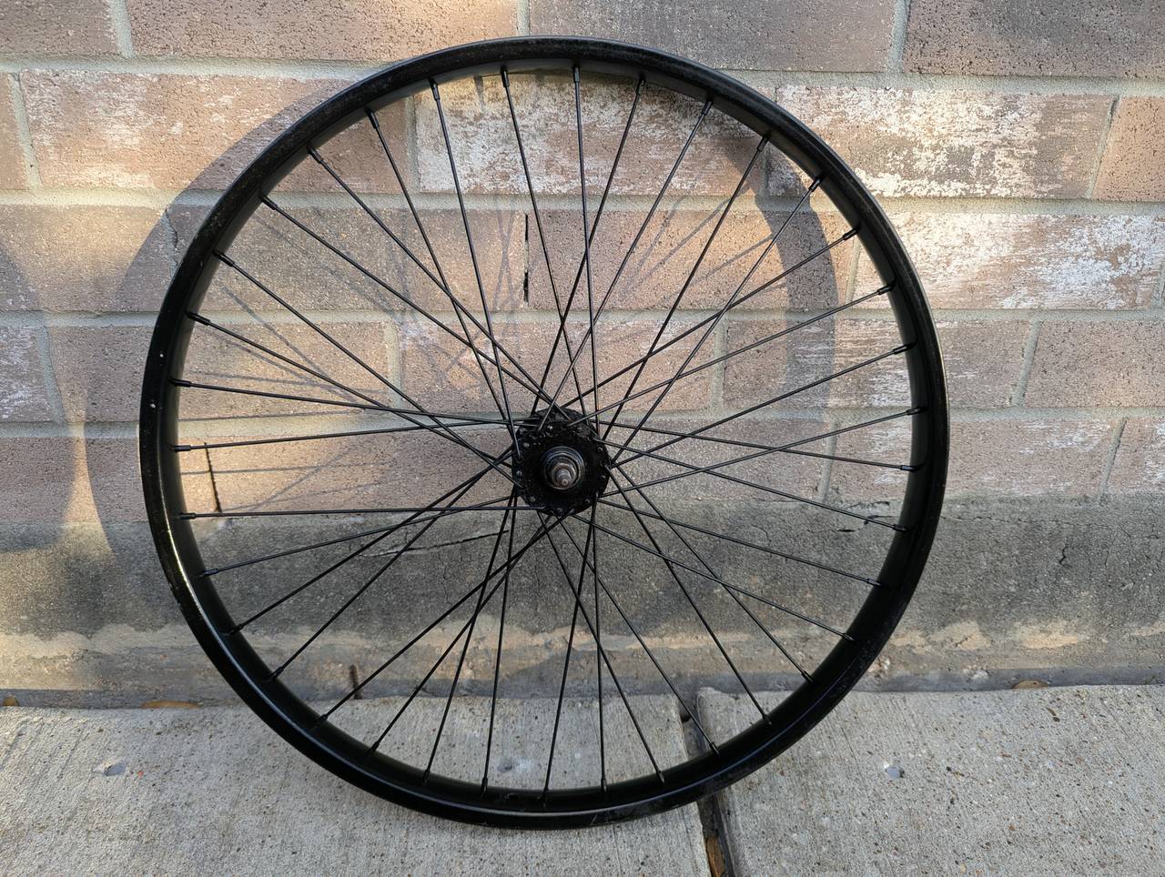26" Heavy-Duty 48 Spoke Front BMX/Cruiser Wheel