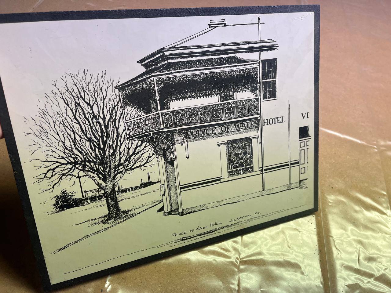 Prince of Wales Hotel Williamstown Art Print