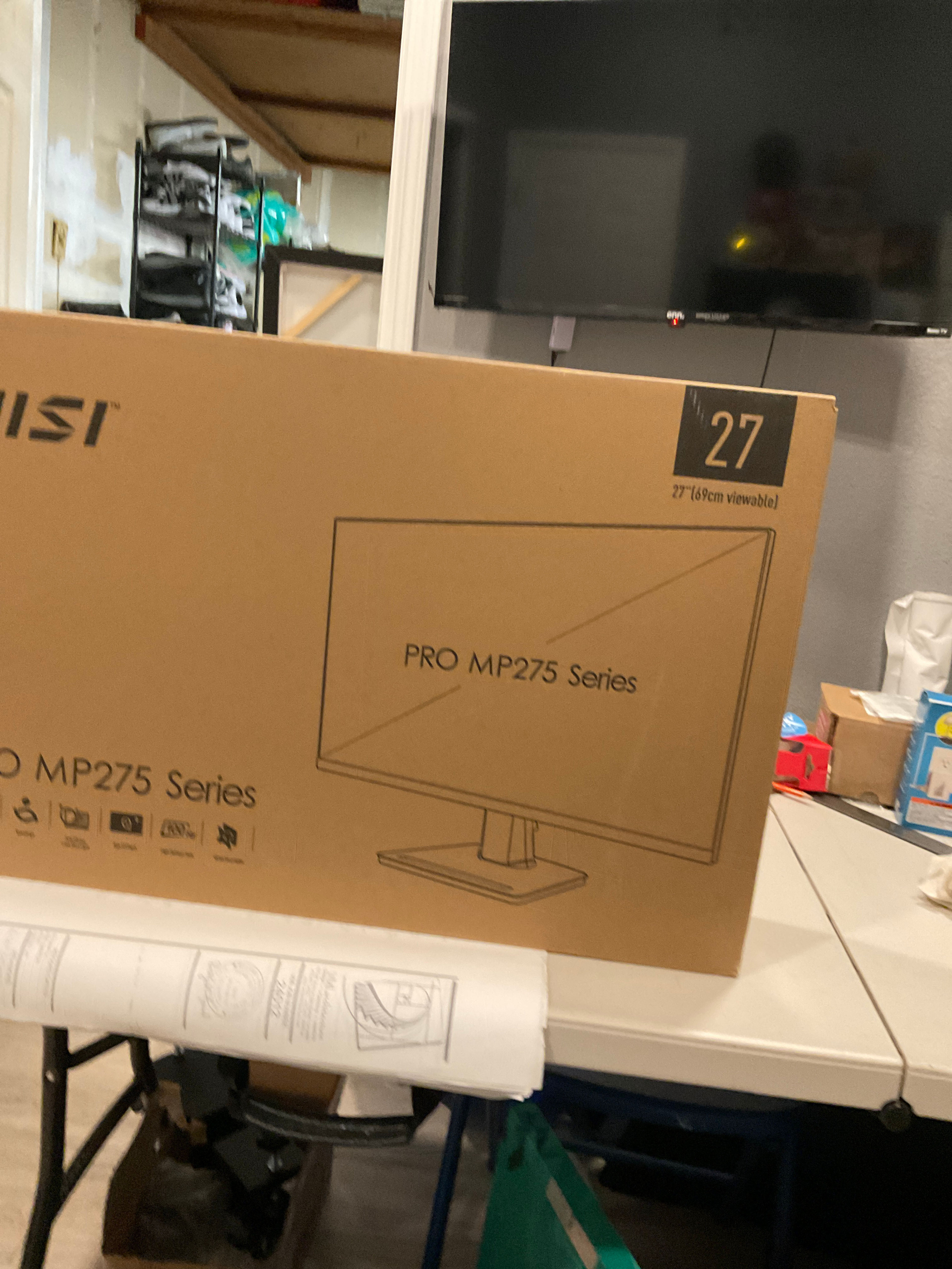 MSI PRO MP275 Series 27" Monitor