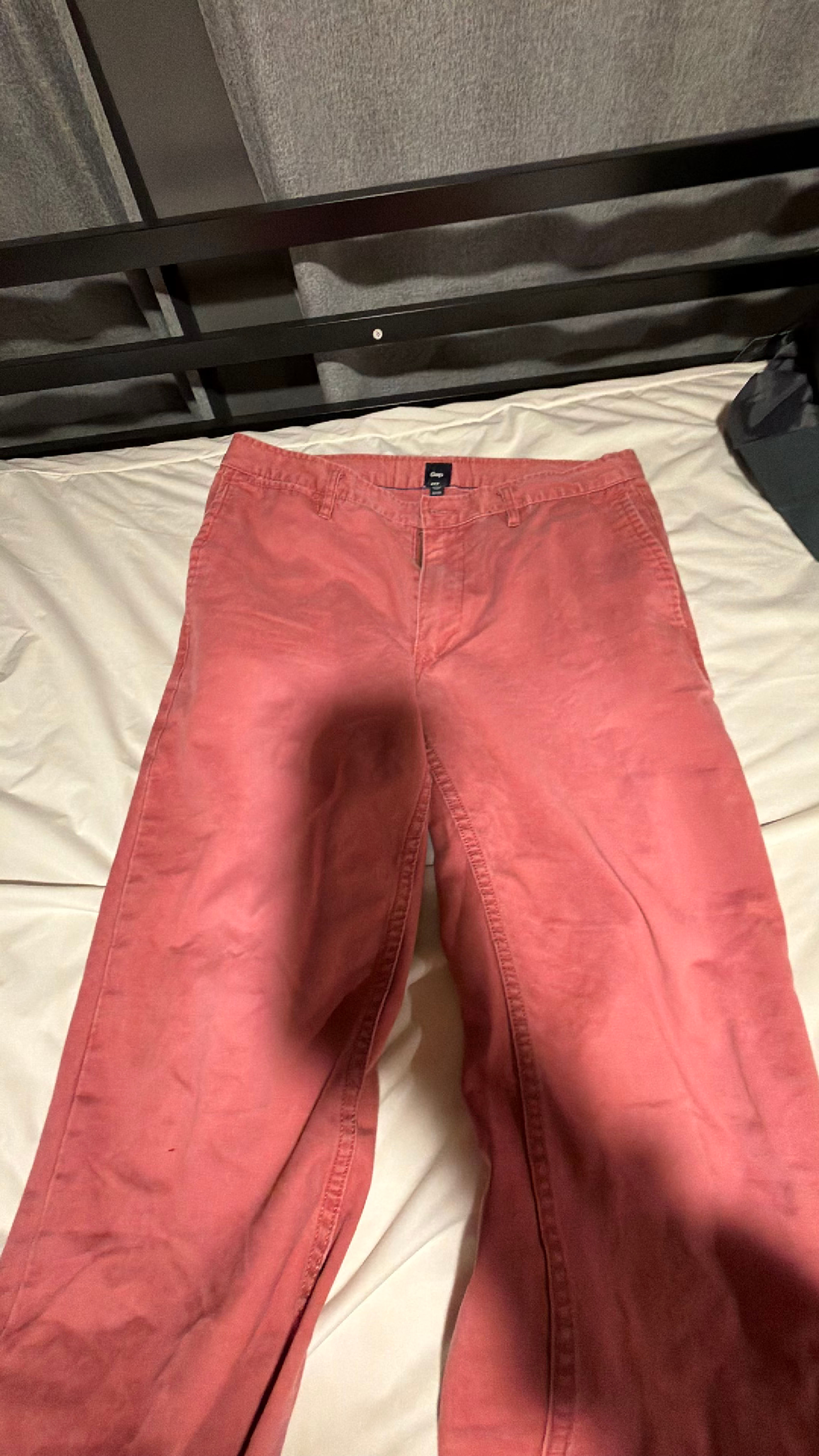Gap Red Slim Chino Pants - Image 3
