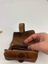 Vintage Corn Cob Pipe, Knife, and Leather Pouch Set - Image 6