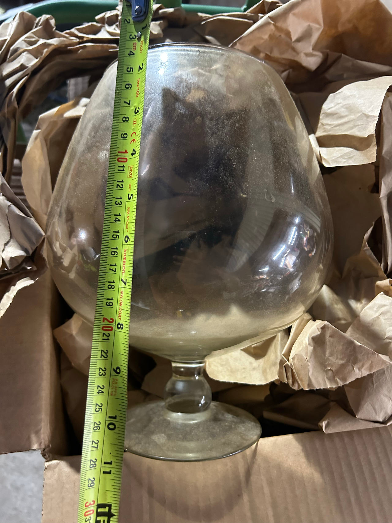 Oversized Brandy Snifter Glass