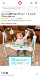 NEW Infantino Magic Motion Activity Jumper - Image 5